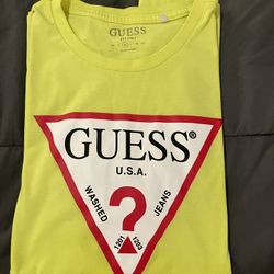 GUESS neon green W