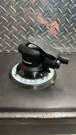 Husky H4830 Pneumatic 6” Low Vibration Palm Sander