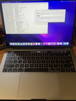 Apple MacBook Pro 2017 13" TouchBar Intel Core i7 3.50GHz 16GB RAM 256GB SSD