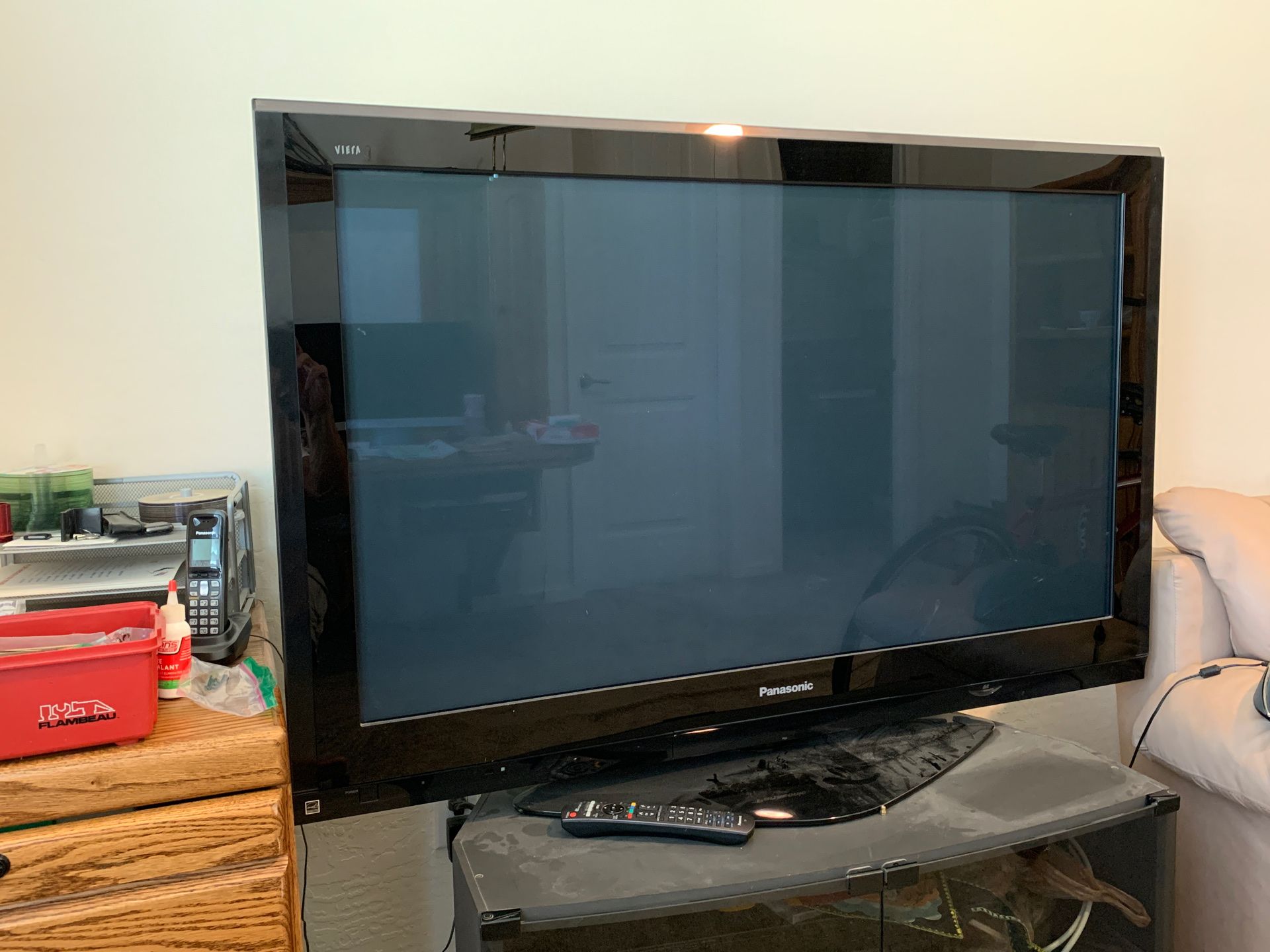 50 inch Panasonic Vieja plasma TV