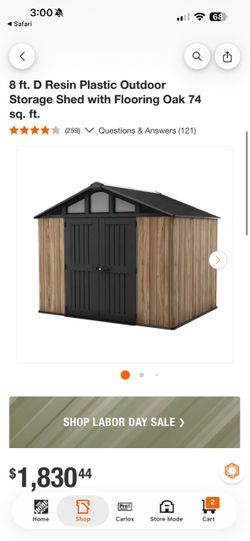 Storage shed 10x8 NEW