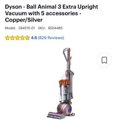 Dyson Upright Vacuum 