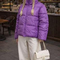 💜 Cute woman's Puffer Jacket
