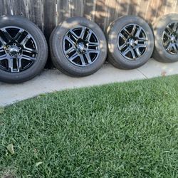For Sale a Set Of 4 rims and tires