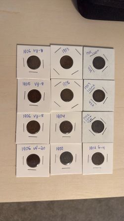 Indian head penny collection