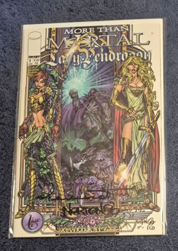 MORE THAN MORTAL / LADY PENDRAGON SIGNED x2 SCOTT + NORTON 1999 NM IMAGE LIAR