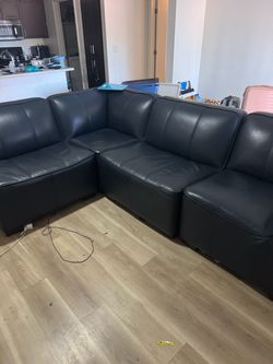 4 piece click clack couch