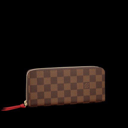 Louis Vuitton Damier Zipped Clemence Wallet/Clutch