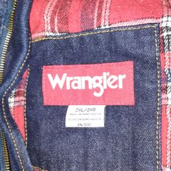 Heavy Denim Wrangler Coat