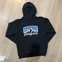 Black Patagonia Hoodie S