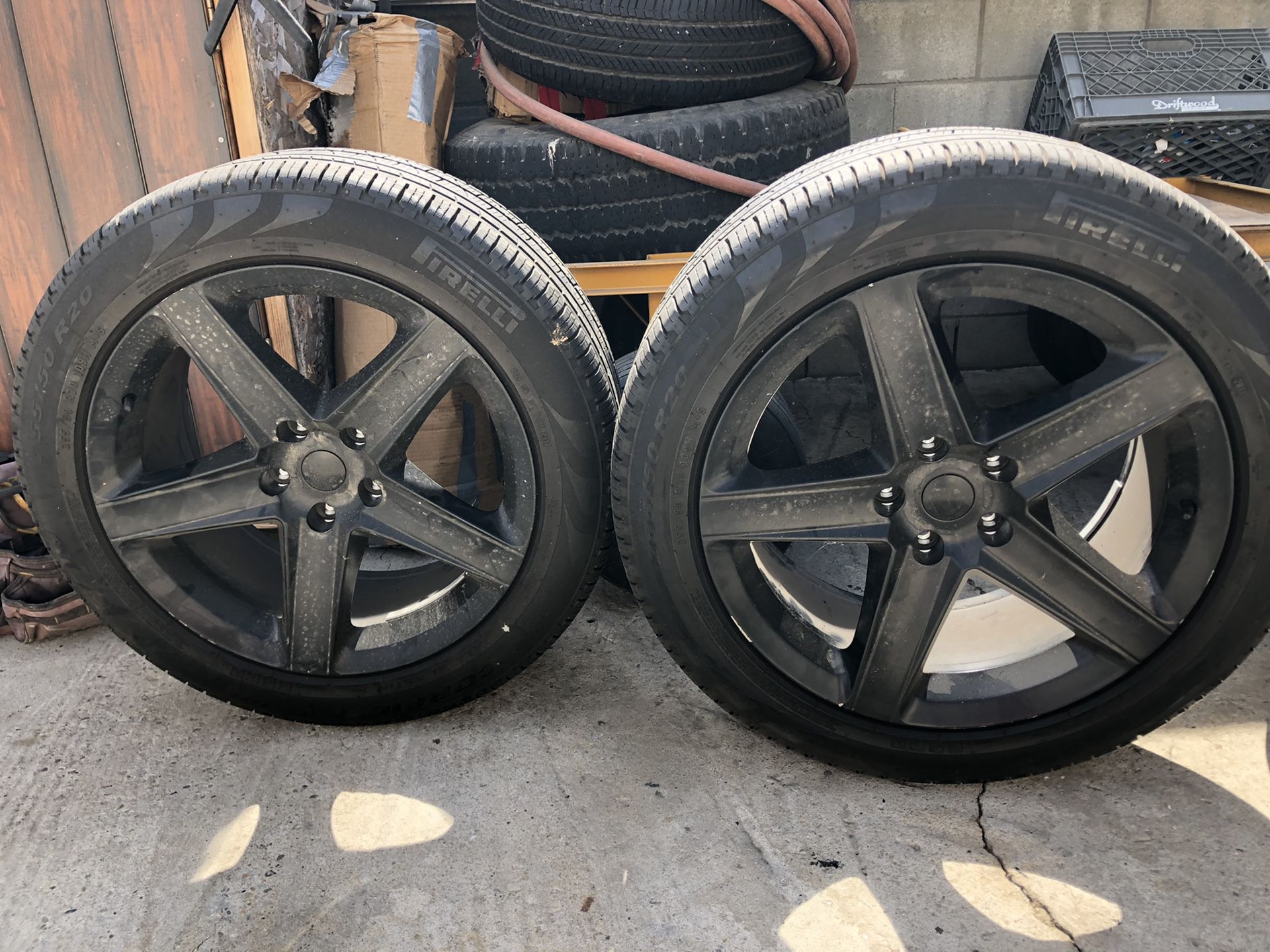 20” SRT Replica Wheels and Pirelli Tires