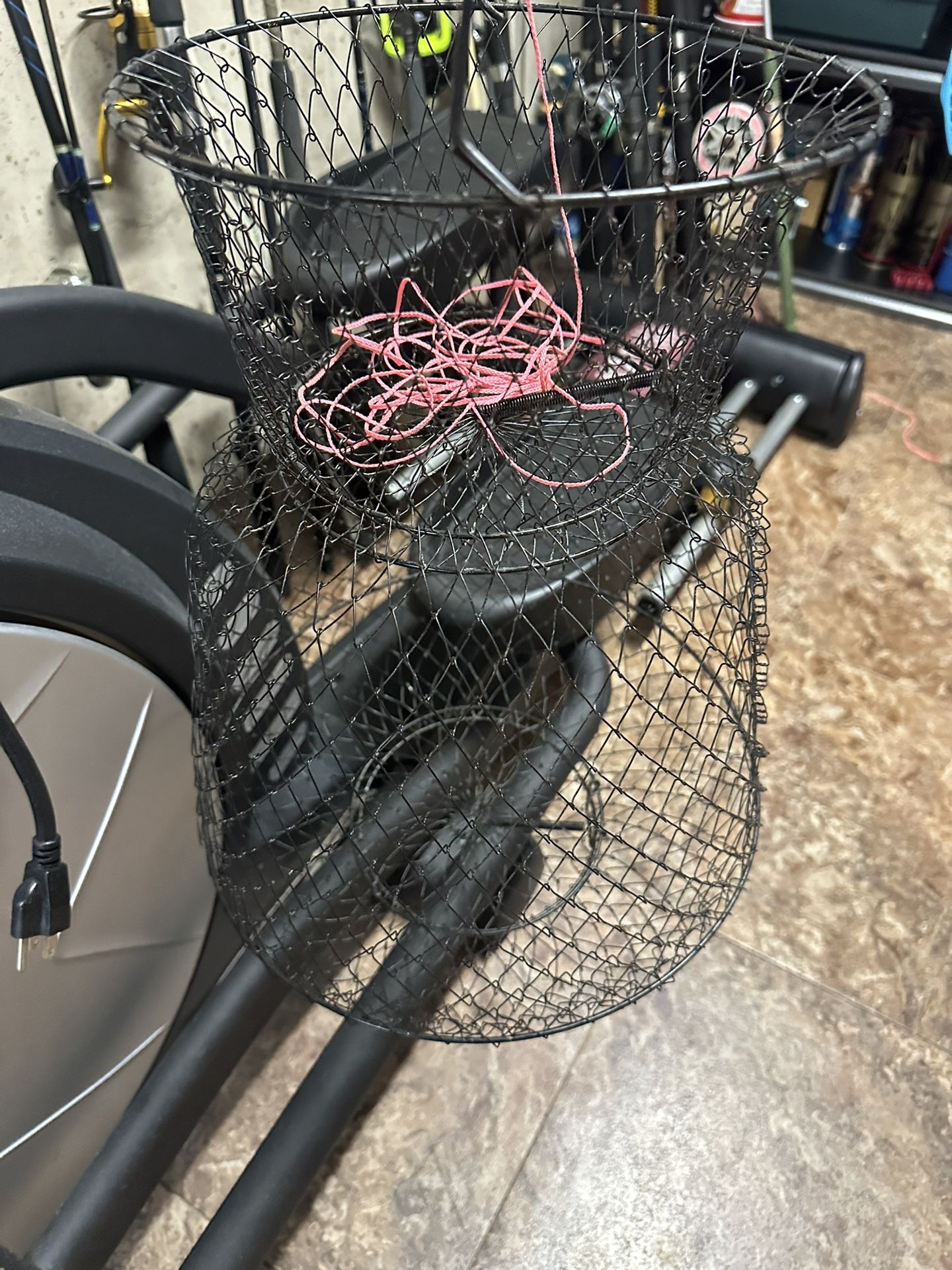 Fishing Net For Bait And Live Fish Keeper