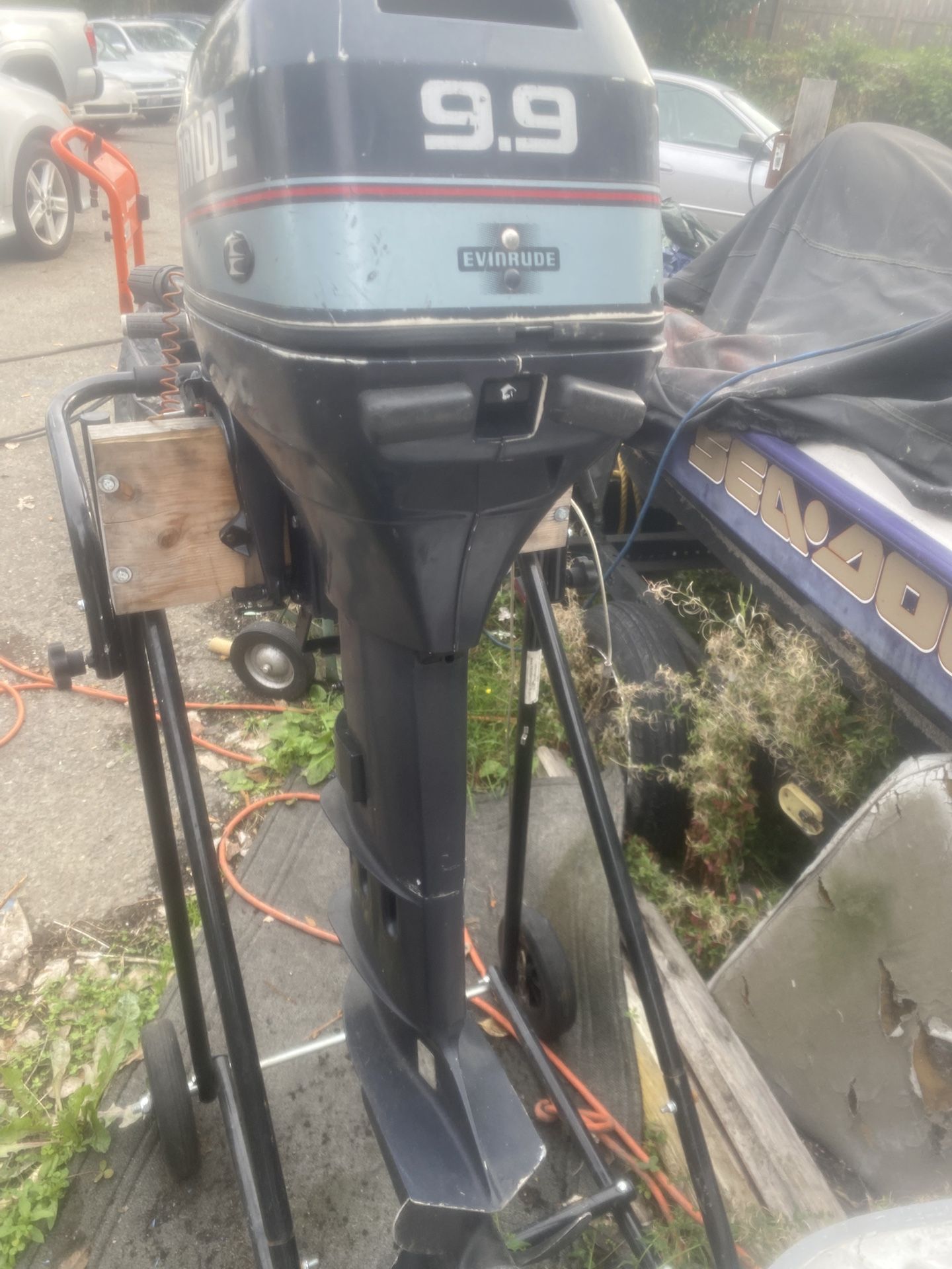 9.9hp Evinrude 2 Stroke Long Shaft