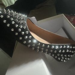 Spiked Ballerina Flats 