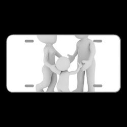 License Plate Novelty Car Front See You Again Meeting Encounter Joy