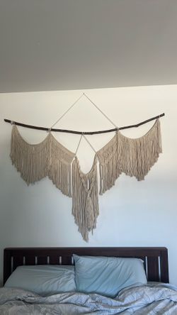 Macrame wall art boho