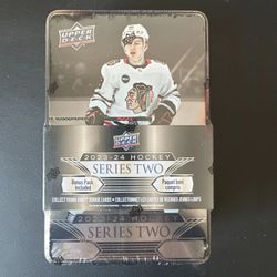 2023/24 Upper Deck Series 2 Hockey /Tin - Sealed