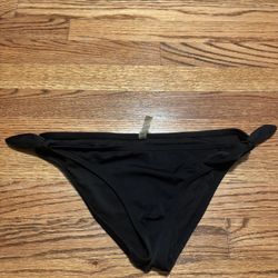 Victoria’s Secret black bikini bottoms – size small