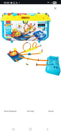 Hot Wheels Track Builder Unlimited Rapid Launch Builder Box
Track