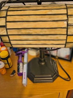 office stain glass lamp for desk