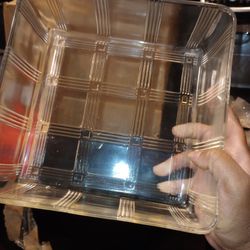 Clear Glass Pan