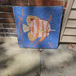 Mosaic Art Marble Hand Cut 