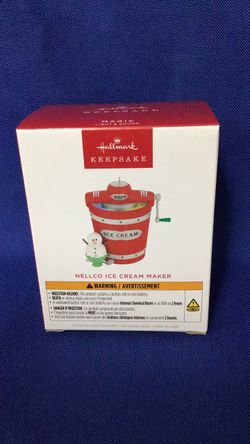 New Hallmark Ornament 2025 Magic Nellco Ice Cream Maker