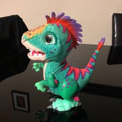 furReal Munchin Rex Baby Dino Pet, 35+ Sound and Motion Combinations