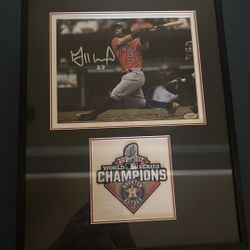 Jose Altuve Signed Photo
