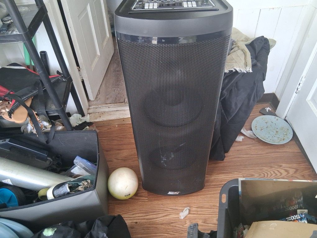 Large Bluetooth Karoke Player With Mic