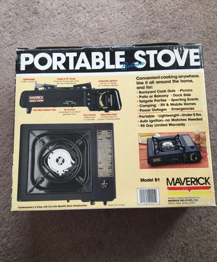Portable camping stove