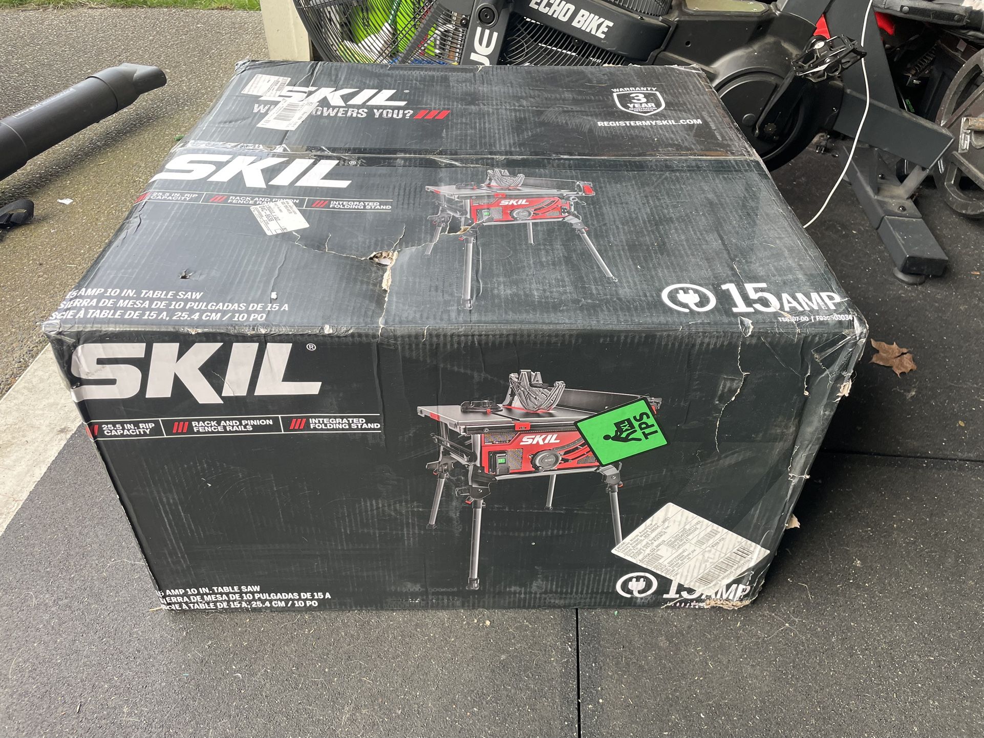 New Skil 15 Amp 10 In Portable Table Saw
