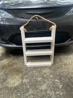 Hanging Ladder Shelf