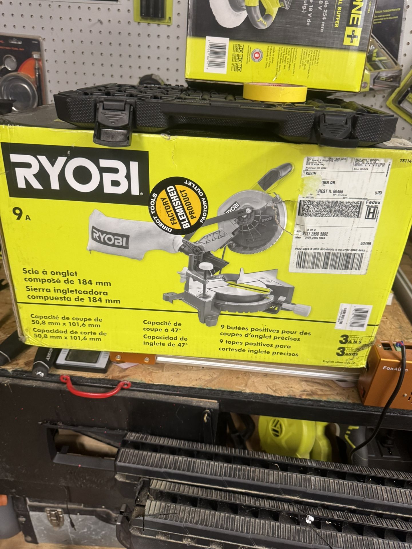 Ryobi 7-1/4 in. Compound Miter Saw