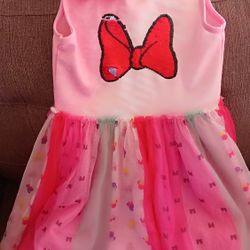 Minnie Mouse Dress Size 7/8