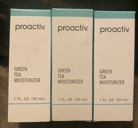 Lot Of 3 PROACTIV GREEN TEA MOISTURIZER 1 oz Acne Treatment
