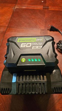 greenworks 60v battery and charger