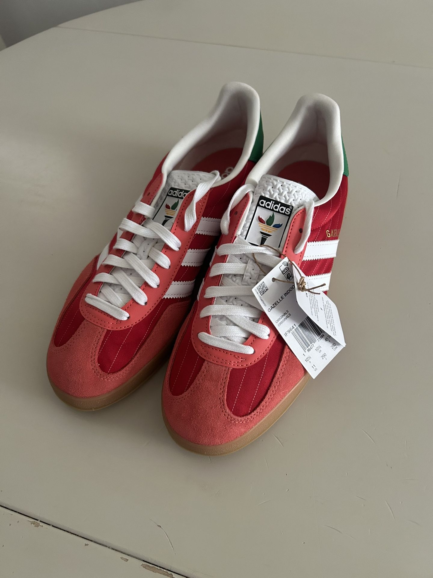 Adidas Originals Gazelle Indoor Olympic Pack Better Scarlet Adidas Originals