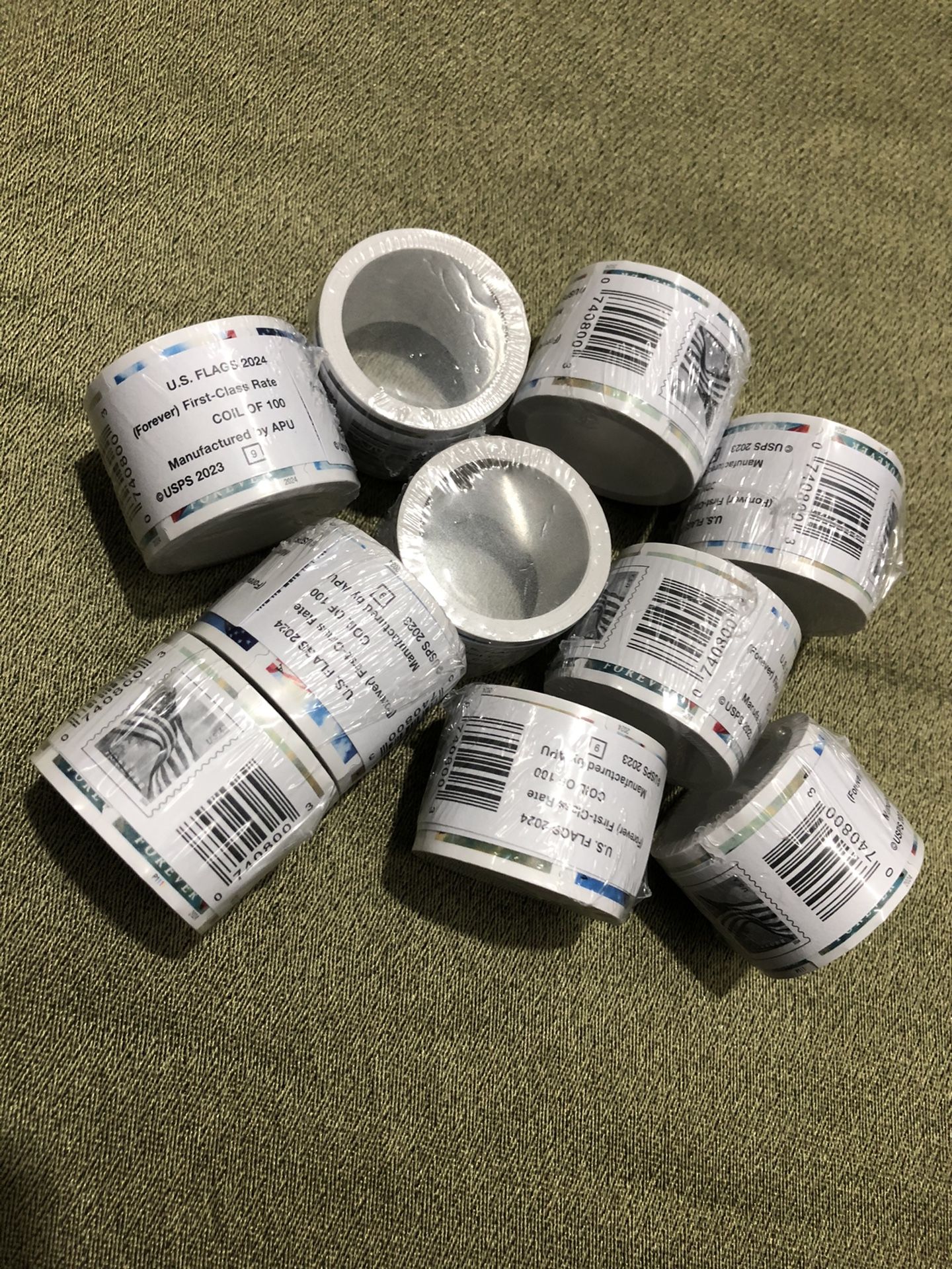 Forever Stamps Year 24-10 Rolls