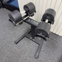 80 Ib Adjustable Dumbbells (New in Box)