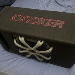 Kicker 45VL7R102 Single 10" L7R Loaded Vented Enclosure - 500 Watts RMS