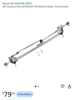 Part GM 3 is the front windshield-wiper transmission/linkage for: * 2023–2026 Chevrolet Colorado — WT, LT, Trail Boss, Z71, ZR2 * 2023–2026 GM