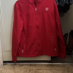 ARIAT WOMEN'S TEAM MEXICO SOFTSHELL ZIP-UP WATER REPELLENT JACKET