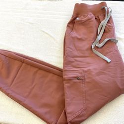 Figs Scrub Zamora Jogger Pants Size XS/T (Mauve)