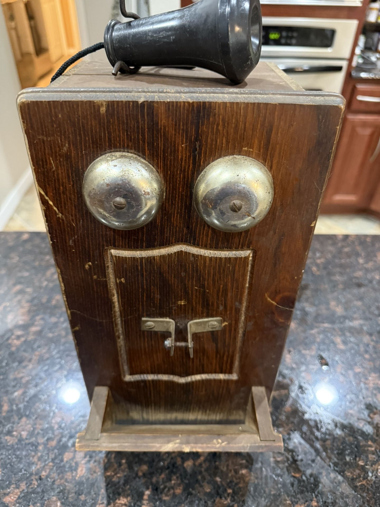 Old Wooden Phone