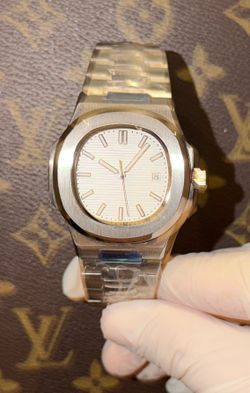 White Luxury watch