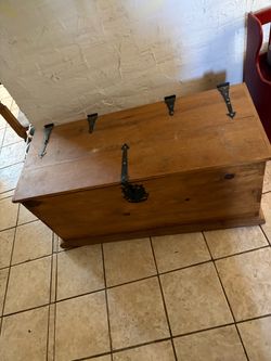 Big wooden chest