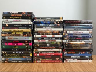 Lot of 60 DVDs