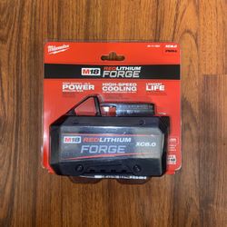 (1)New Milwaukee M18 8.0 Ah Redlithium Forge Battery (48-11-1881)   