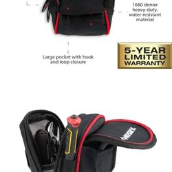 Husky

4.5 in. Clip On Tool Belt Pouch




